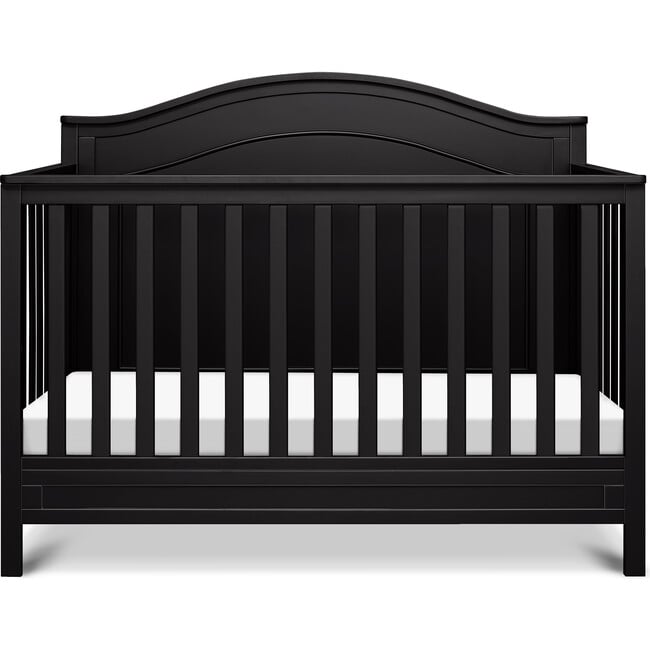 Charlie 4-In-1 Convertible Crib, Ebony - Cribs - 9