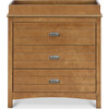 Nolan 3-Drawer Dresser, Chestnut - Dressers - 5