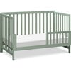 Colby 4-In-1 Low-Profile Convertible Crib, Light Sage - Cribs - 5