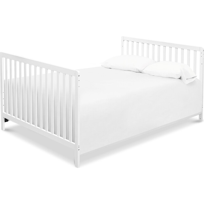 Colby 4-In-1 Convertible Crib & Changer Combo, White - Cribs - 6