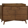 Palma 7-Drawer Assembled Double Dresser, Natural Walnut - Dressers - 4