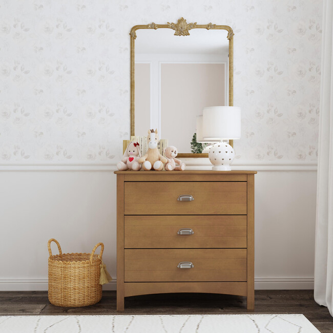 Nolan 3-Drawer Dresser, Chestnut - Dressers - 9