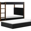 Universal Twin Storage Trundle Bed, Black - Changing Tables - 5