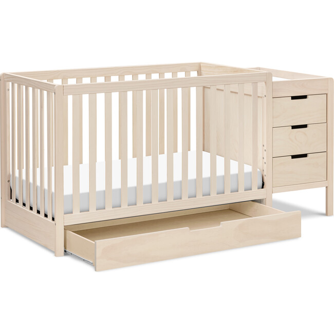 Colby 4-In-1 Convertible Crib & Changer Combo, Washed Natural - Cribs - 8