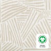 Organic Muslin Cotton Swaddle, Oat Stripe - Swaddles - 5