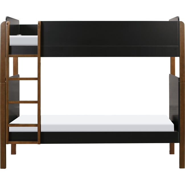 Tiptoe Bunk Bed, Black & Natural Walnut - Beds - 6