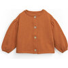 Cardigan, Burnt Orange - Cardigans - 1 - thumbnail