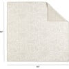 Organic Muslin Cotton 3-Layer Quilt, Oat Stripe - Quilts - 8