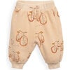 Sweatpants, Bicycle Print - Sweatpants - 1 - thumbnail