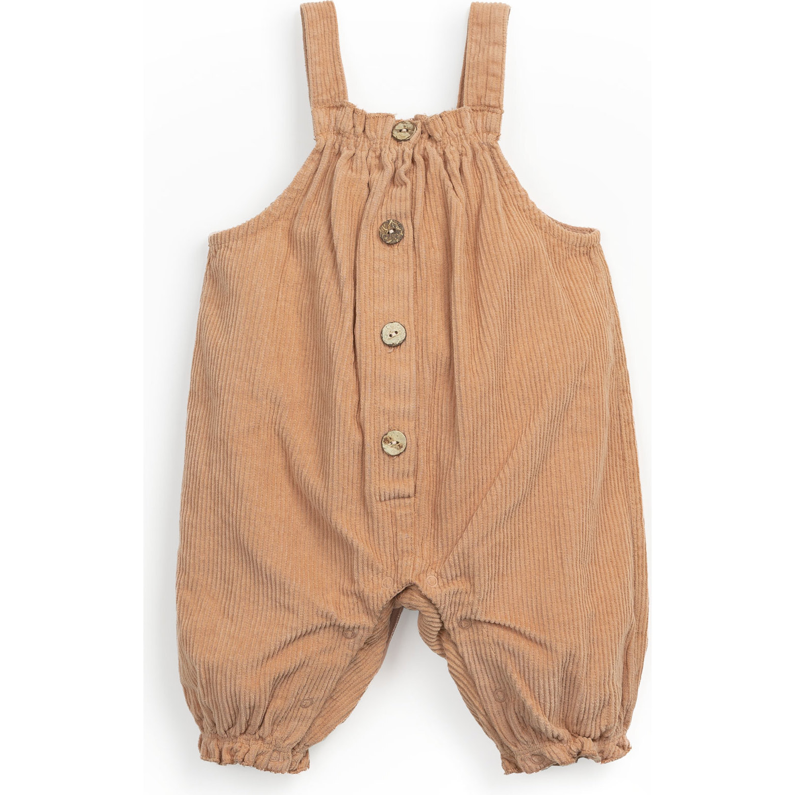 Corduroy Overall, Dusty Rose - Overalls - 1