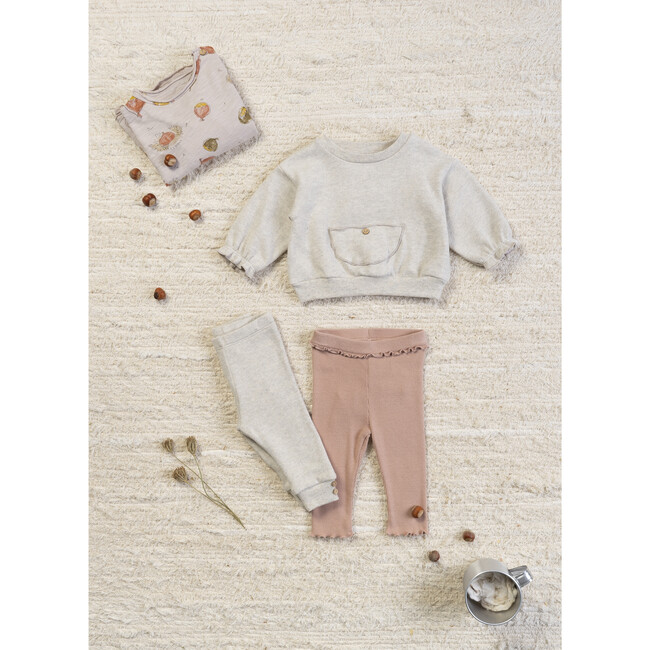 Legging, Oatmeal - Leggings - 3