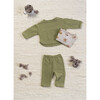 Sweatshirt, Olive - Sweatshirts - 3