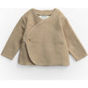 Kimono Sweatshirt, Brown - Sweatshirts - 1 - thumbnail