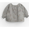 Blouse, Chicken Print - Blouses - 2