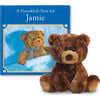 “A Hanukkah Bear For Me” Personalized Book with Bear Gift Set - Books - 1 - thumbnail