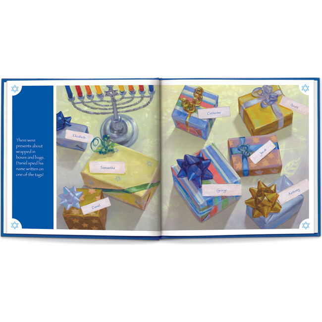 “A Hanukkah Bear For Me” Personalized Book with Bear Gift Set - Books - 2