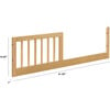 Toddler Bed Conversion Kit, Honey - Cribs - 3