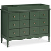 Liberty 6-Drawer Assembled Dresser, Forest Green - Dressers - 4