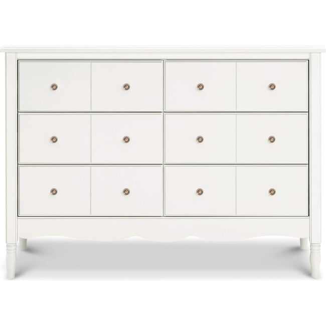 Liberty 6-Drawer Assembled Dresser, Warm White - Dressers - 3