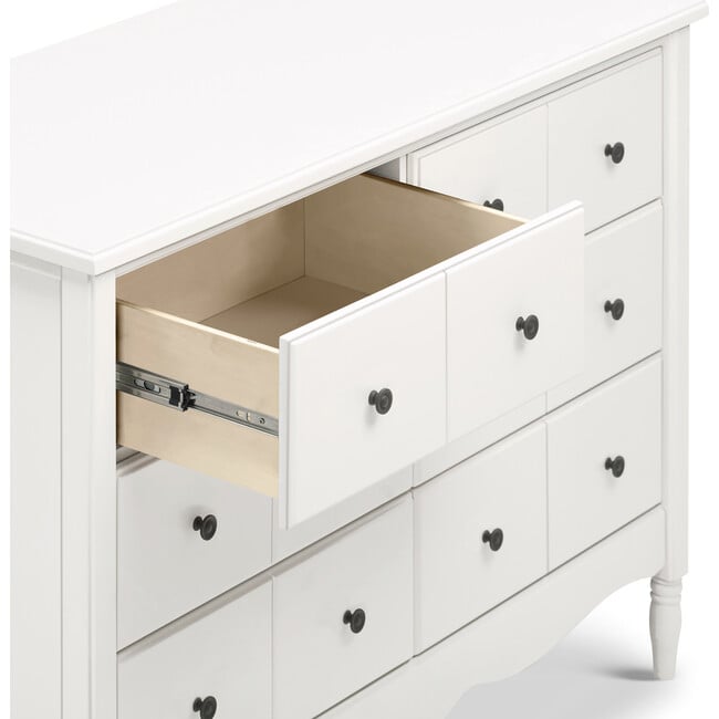 Liberty 6-Drawer Assembled Dresser, Warm White - Dressers - 4