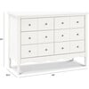 Liberty 6-Drawer Assembled Dresser, Warm White - Dressers - 5