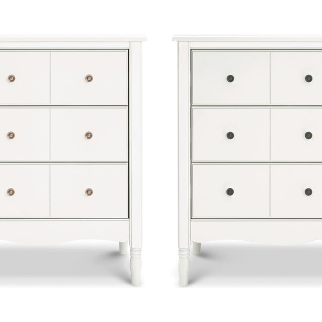 Liberty 6-Drawer Assembled Dresser, Warm White - Dressers - 6