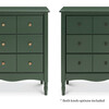 Liberty 6-Drawer Assembled Dresser, Forest Green - Dressers - 8