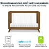 Otto 3-In-1 Convertible Crib, Walnut & Acrylic - Cribs - 9