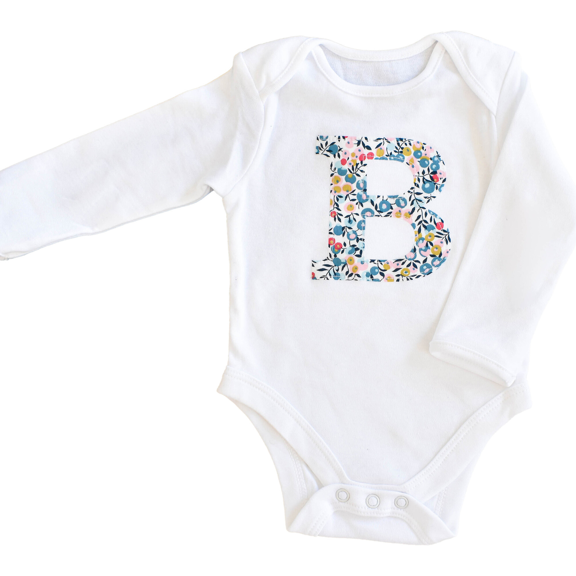 Liberty of London Personalised Long Sleeve Bodysuit - Bodysuits - 1