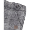 Grey Flannel Checked Baby Pants - Pants - 3