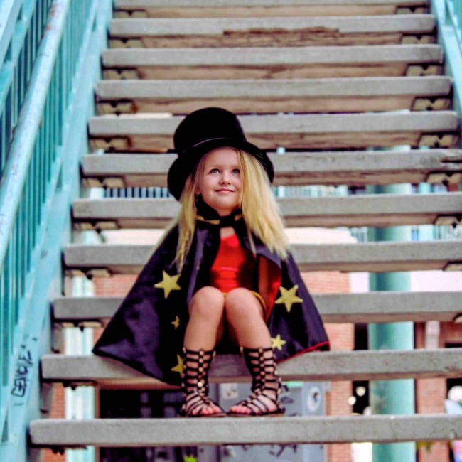 Magic Cape Set, Black - Costumes - 2