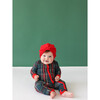 Tartan Plaid Newborn Convertible One Piece, Green - Rompers - 2