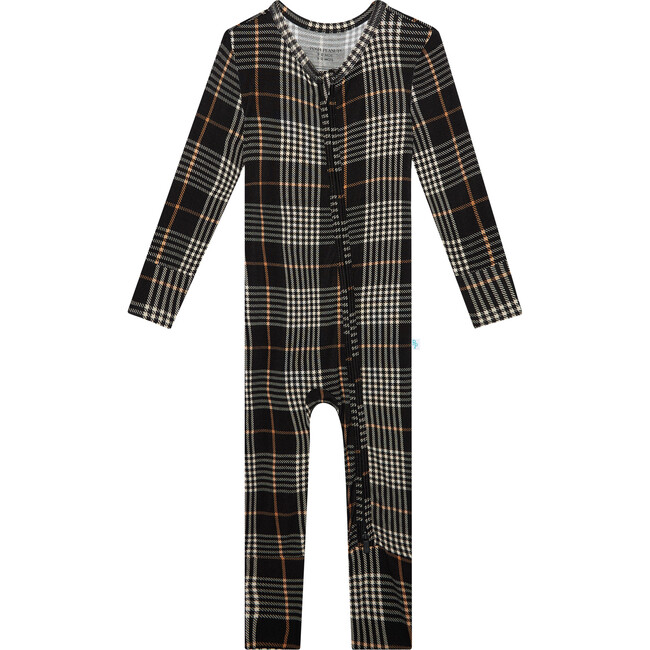 Sanders Newborn Convertible One Piece, Black - Rompers - 1