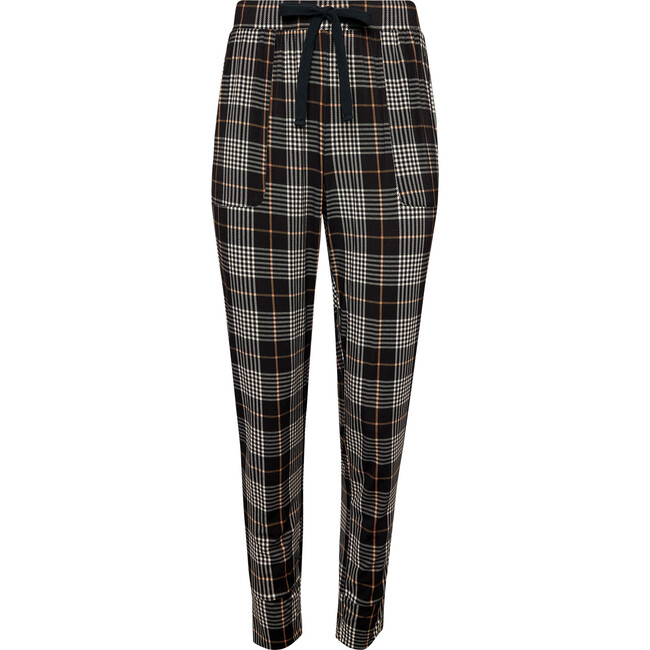 Sanders Women's Long Sleeve Pajama, Black - Pajamas - 4