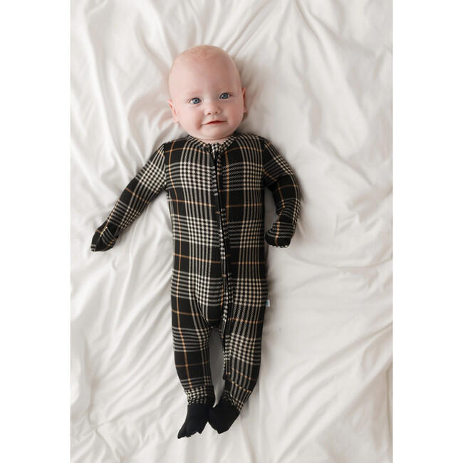 Sanders Newborn Convertible One Piece, Black - Rompers - 2