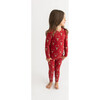 Dash Long Sleeve Basic Pajama, Red - Pajamas - 6