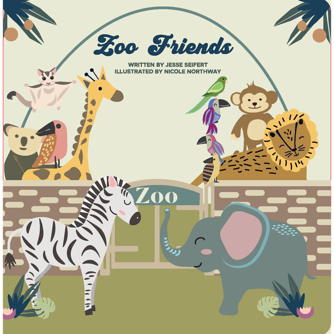 Lucy's Room Zoo Friends Board Book