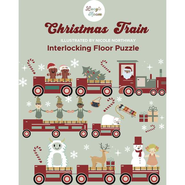 Lucy's Room Christmas Train Puzzle