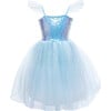 Sequins Princess Dress, Blue - Costumes - 1 - thumbnail