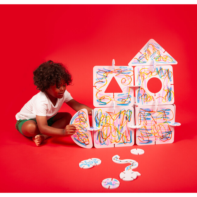 Canvas Set, Build & Draw 25 Pieces - Playhouses - 6