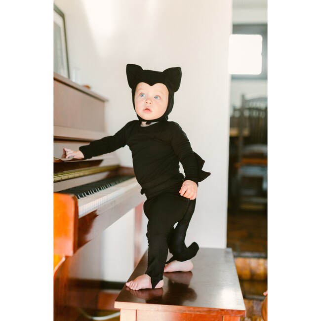 Baby Black Cat Pajama Costume