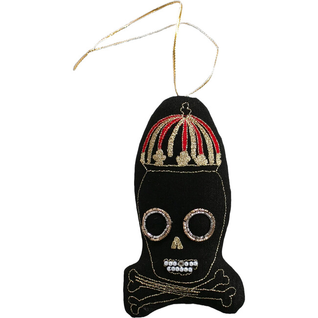 Beanie Skull Ornament