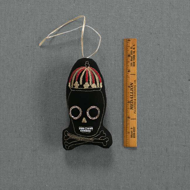 Beanie Skull Ornament - Ornaments - 4