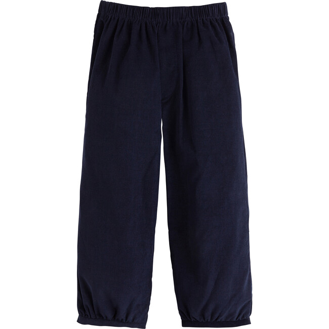 Banded Pull On Pant, Navy Corduroy