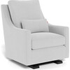 Vera Glider, Ash With Espresso Base - Nursery Chairs - 1 - thumbnail