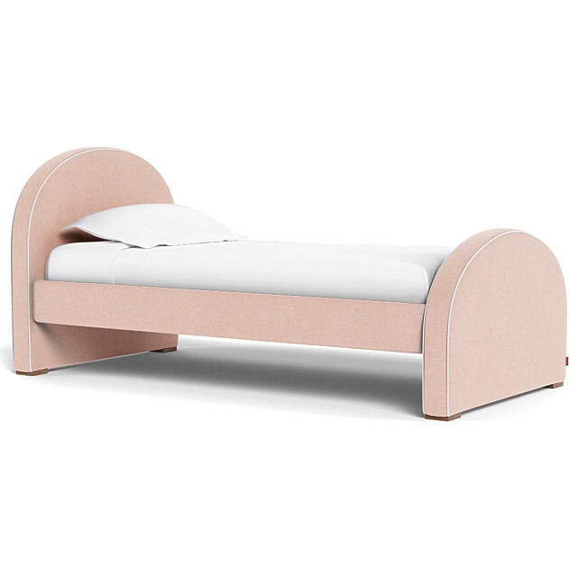 Luna Arch Headboard Bed, Petal Pink