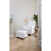 Luca Glider, Dune With Espresso Base - Nursery Chairs - 2