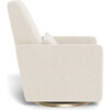 Grano Glider Recliner, Dune With Gold Swivel Base - Nursery Chairs - 3