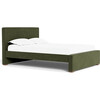 Dorma Bed, Moss Green Velvet - Beds - 1 - thumbnail
