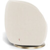 Gem Glider, Dune With Gold Swivel Base - Nursery Chairs - 3